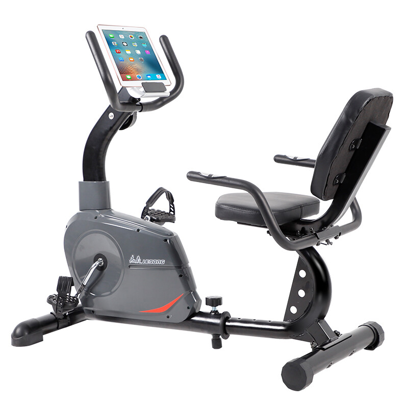 Jason (LEDONG) recumbent exercise bike, spinning bike, home fitness bike, fitness equipment bicycle for the elderly, R3-D basic model, self-installation, limited to use within 150 pounds