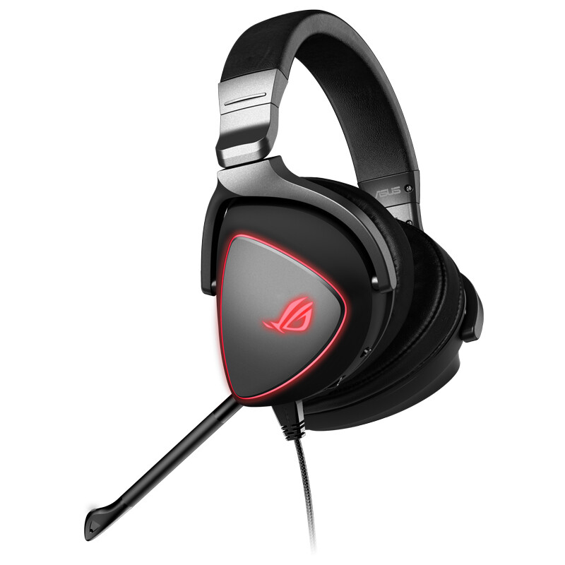 ROG Prism Elite Edition Gaming Headset Headphones Surround 7.1 Audio TypeC Interface Switch Headset Detachable Microphone Adapted to Delta Action