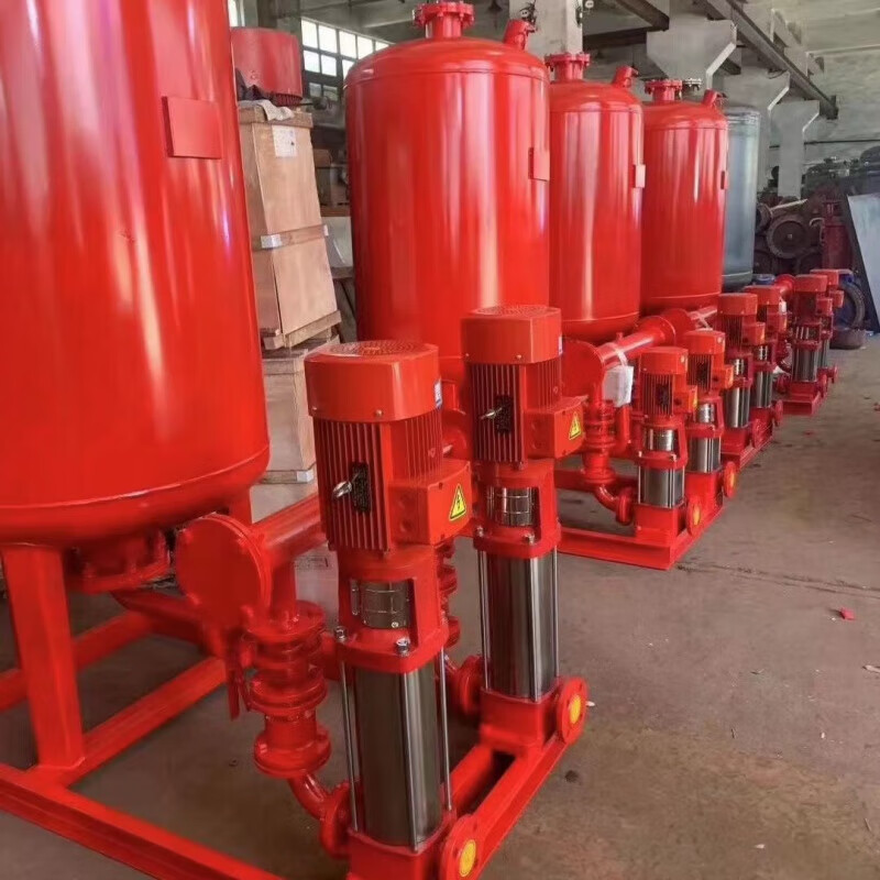 Fire water pump fully automatic spray main pump indoor and outdoor fire hydrant high pressure pump complete set of stable pressure pump Jiangyang Pump Industry Fire Pump 55KW