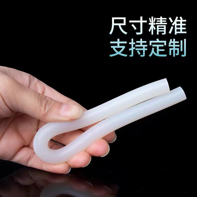 Silicone solid round strip, silicone sealing strip, high temperature resistant silicone strip, silicone rubber soft strip 2/3/4/5/6/7/8/10/12/15mm diameter 16mm price per meter