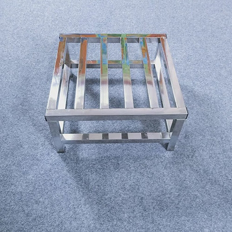 Yimei Tianhe stainless steel shelf washing machine base rack mop pool shelf refrigerator shelf flower stand water tank shelf 25-30 high width 35* length 50 high 30cm