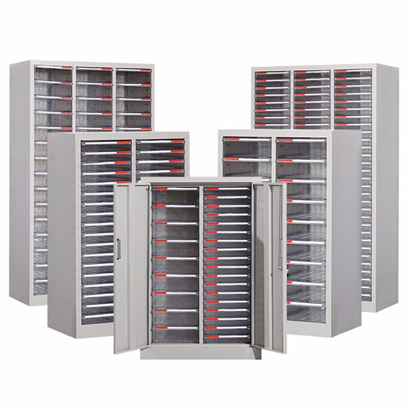 Aikoburg A4 filing cabinet double row 30 large drawers with doors multi-layer classification box data storage efficiency cabinet AKB-LJG-29