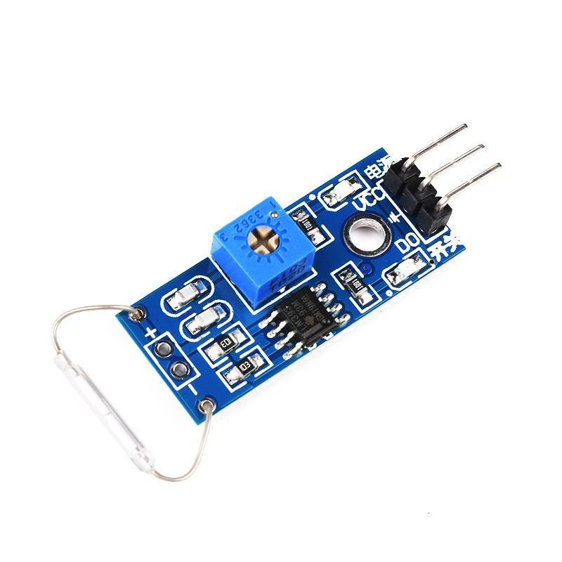 Reed switch sensor module magnetron module magnetic switch compatible reed switch module blue board