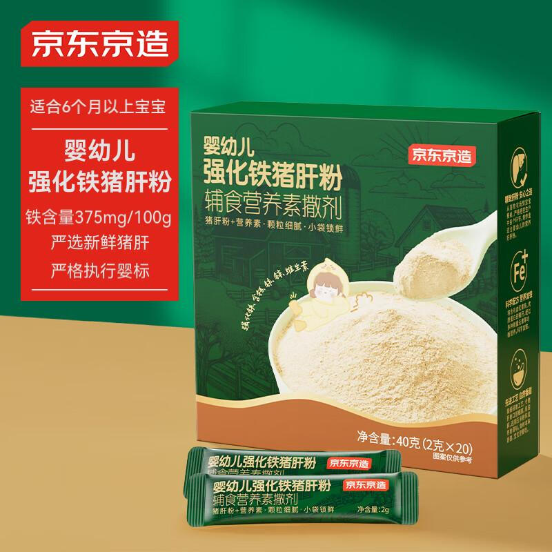 Made in Tokyo, infants and young children fortified iron pig liver powder 40g, edible bibimbap, condiment food supplement for babies over 6 months old