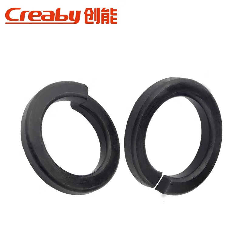 Creaby8.8 grade black opening thickened spring washer widened spring washer washer screw washer M8 thickened 100 pieces