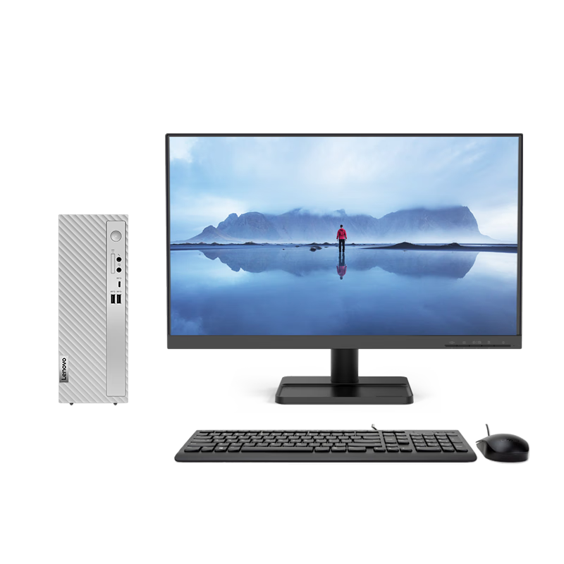 99% new Lenovo 23-inch black narrow bezel wide viewing angle full HD monitor