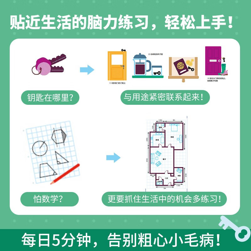 DK super powerful brain thinking training manual New Year's goods, winter vacation, extracurricular readings for primary school students, children's books, children's books, children's encyclopedia, children's books for 11-14 years old, thinking training