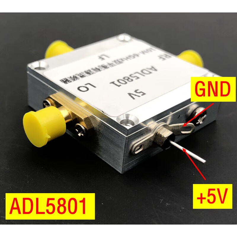 ADL5801 Module Double Balanced Active Mixer Module Up Down Mix Down Mix Balun Coupling ADL5801V2 with case