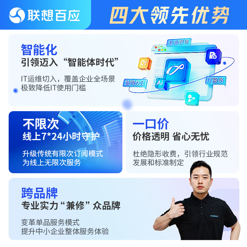 Lenovo Smart IT Operation and Maintenance Annual Card Lenovo Baiying Smart IT Operation and Maintenance Annual Card Standard Edition