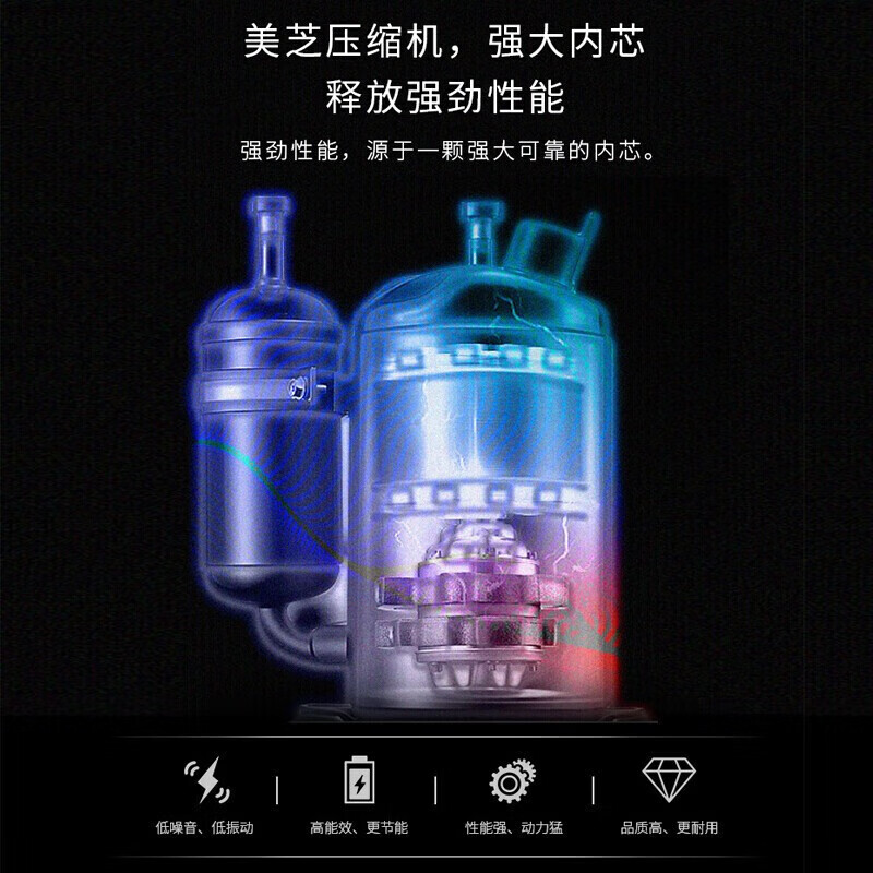 Midea mobile air conditioner 1/1.5/2 portable portable air conditioner for home kitchen, dormitory rental, all-in-one, independent dehumidification, no installation, no drainage, 1.5 HP, both heating and cooling