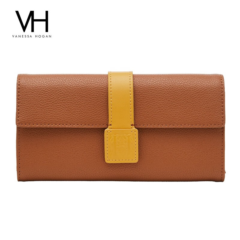 VANESSA HOGAN VH Women's Bag Wallet Women's Wallet Temperament Clutch Multifunctional Wallet Card Bag Small Bag New Year Gift for Girlfriend Gray Gift Box