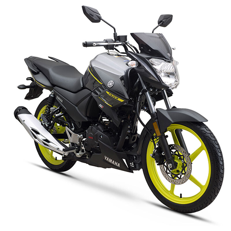 Yamaha Motorcycle Feizhi 150 street bike YS150 straddle bike JYM150-7 EFI National IV double disc sports car racing rider car Chuangnu Technology YAMA YS150/front and rear discs/cool black and yellow circle 2SB6-01D