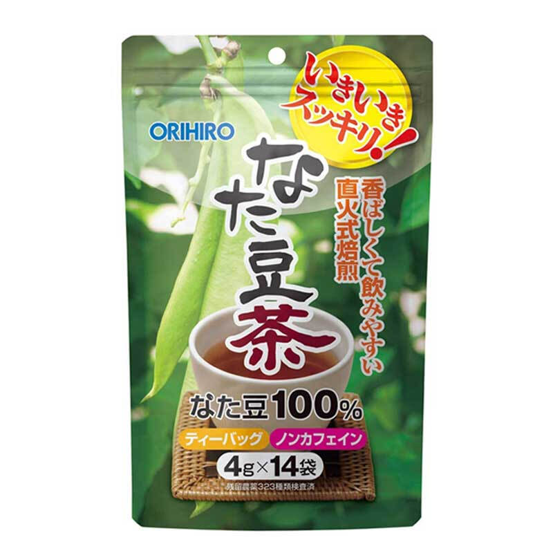 Japan's ORIHIRO sword bean tea with strong fragrance and healthy tea 4g*14 bags