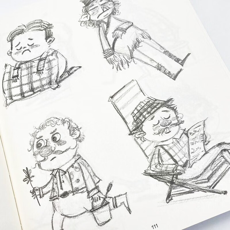 Children's Illustration Sketch Copy Album (produced by Shuyi Design)