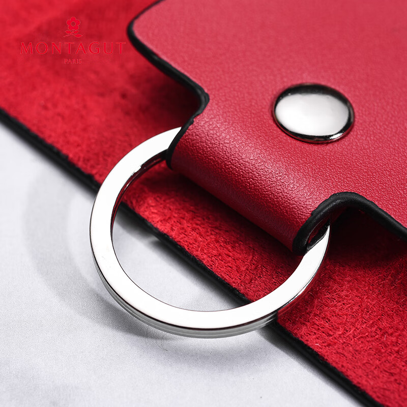 Montagnette Women's Bag Gift Box Key Bag Women's Keychain Qiji Red New Year's Gift for Girlfriend Practical for Wife