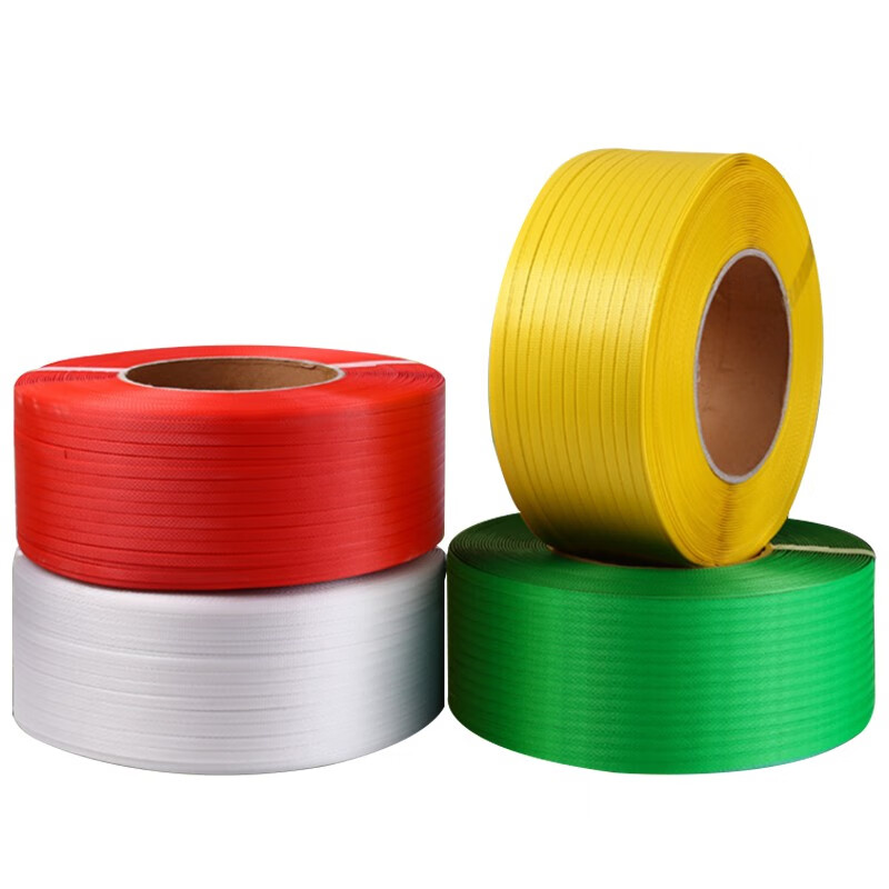 Hasdick Beijing Warehouse Distribution PP Machine Packing Belt Machine 10KG Semi-automatic Machine Packing Belt PP Hot Melt Packing Belt Green HKW-121