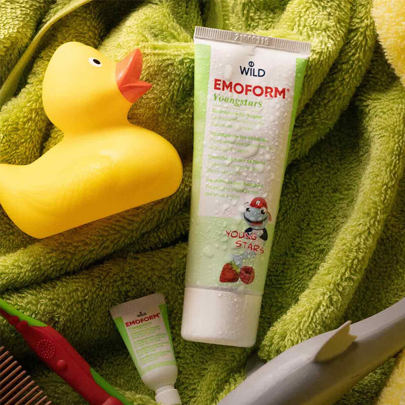 Wilder Dr.wild Swiss imported children's toothpaste 6-8-12 years old teenagers and students anti-cavities and solid teeth 75ml