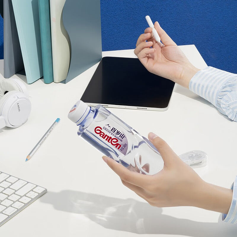 Jingtian Baisuishan drinking natural mineral water 348ml*24 bottles in a box