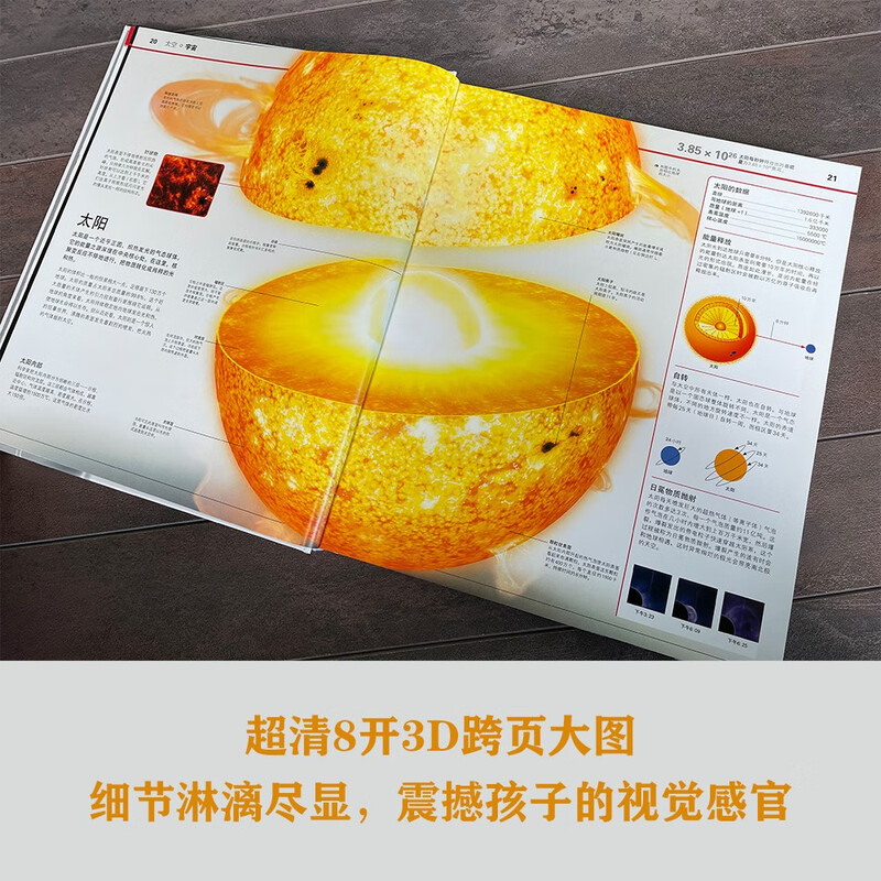 DK Knowledge Encyclopedia Hardcover Collector's Edition Children's General Encyclopedia Extracurricular reading for 6-14 years old Covering astronomy, geography, and animal science One-stop knowledge treasure house