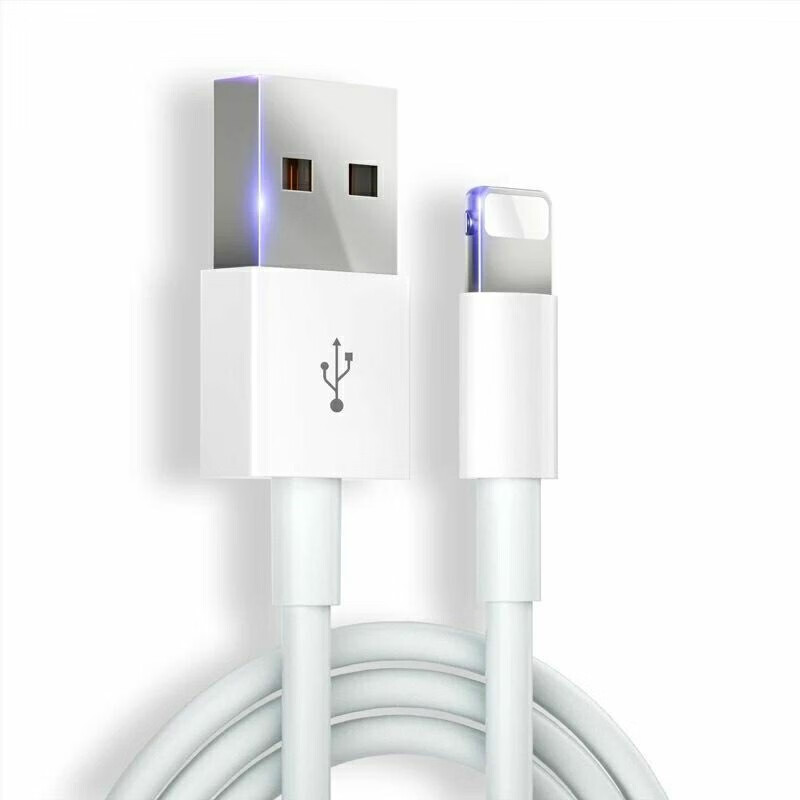 MGPG data cable fast charging suitable for Apple iPhone 12/11/x/xs/XR/8/7/6/6s mobile phone charging cable iPad, universal for Apple mobile phones/tablets, 1 meter, one pack