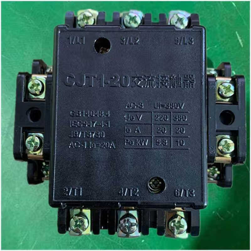 AC contactor CJT1-40 10A20A40A single-phase 36V220V three-phase 380V 38 silver points