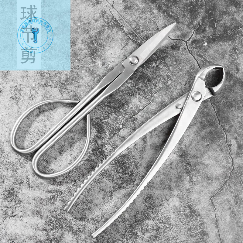 Shushe bonsai tools ball joint cutter leaf bud ball-shaped rod pliers pruning shape making special branch scissors tool set three-piece set