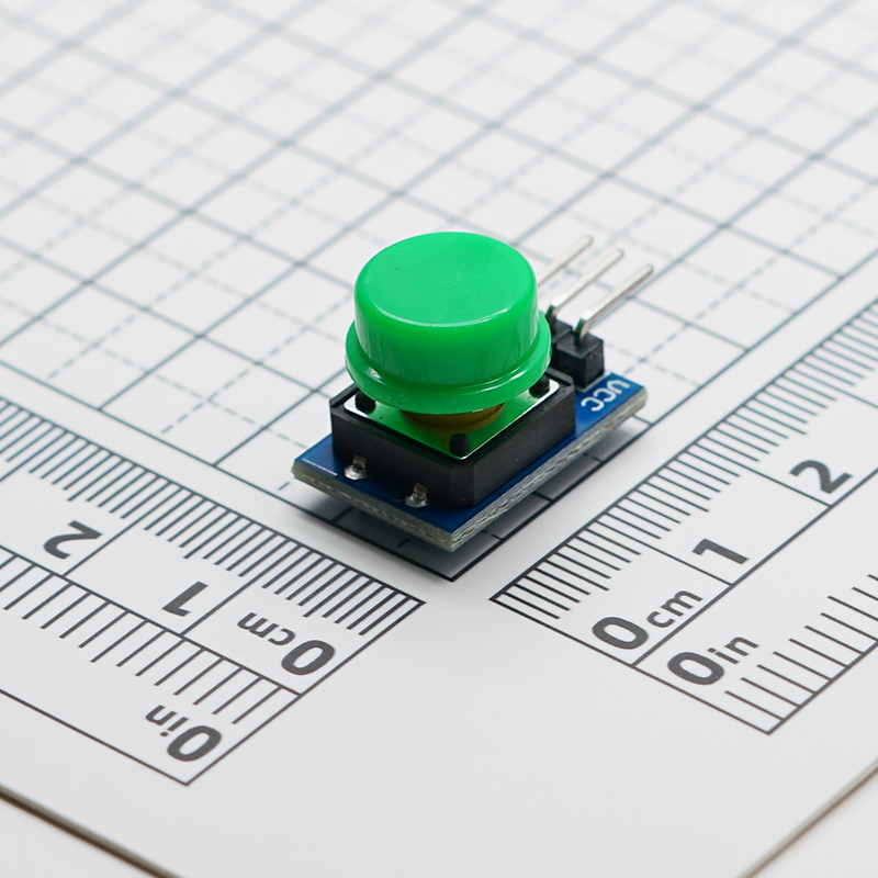 Throwing stones capped key switch light touch key micro switch arduino microcontroller peripherals green 1 box