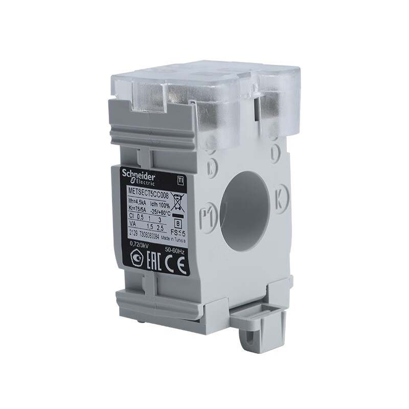 Schneider METSECT5CC004/5/8/10/13/15/20 aperture 21mm current transformer 75/5A moist heat type METSECT5CC008