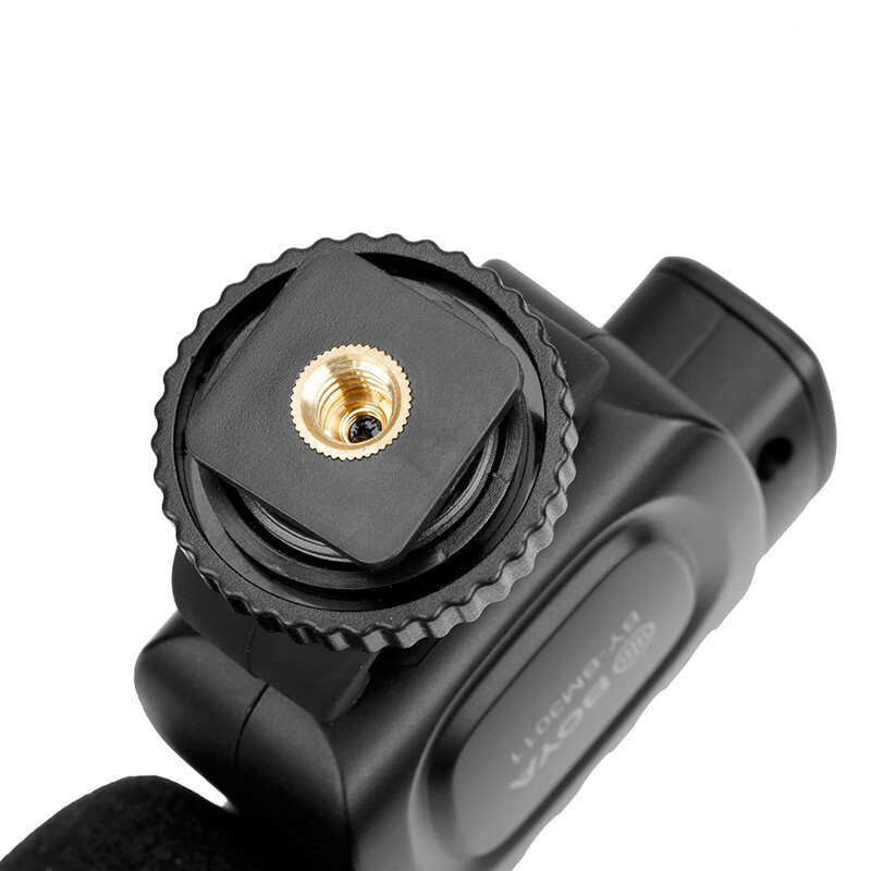 BOYA Boya Microphone BM3011 Mini Super Cardioid Condenser Microphone SLR Camera Hot Shoe Grab Microphone Mobile Live Vlog Short Video Recording Radio Microphone