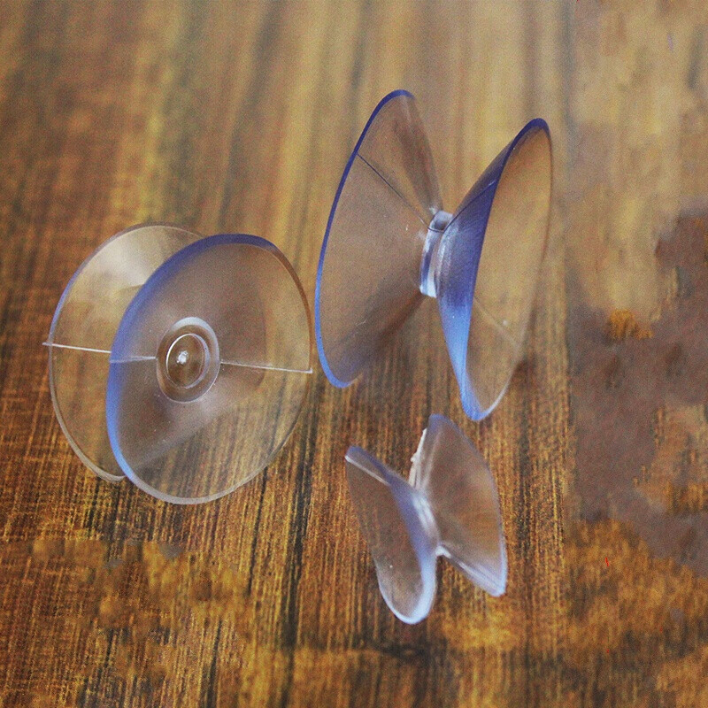 FeiYin glass coffee table gasket anti-slip rubber granule tabletop fixed small mat soft rubber pad suction cup tempered mat 20mm*thick 3mm*30 pieces