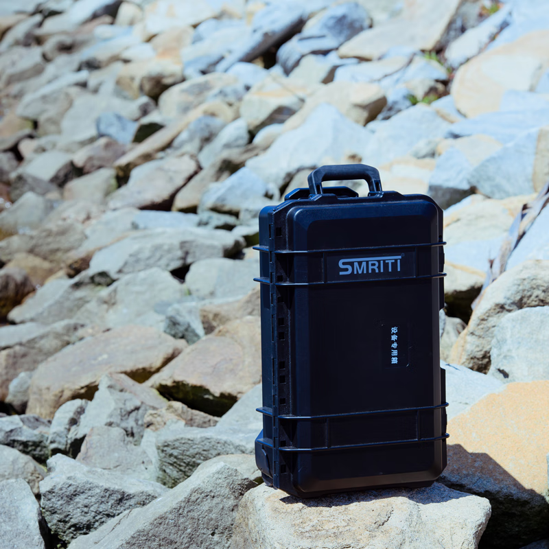 SMRITI heritage protection box black large trolley box thickened waterproof and dustproof multi-functional equipment tool box S5943A black with sponge