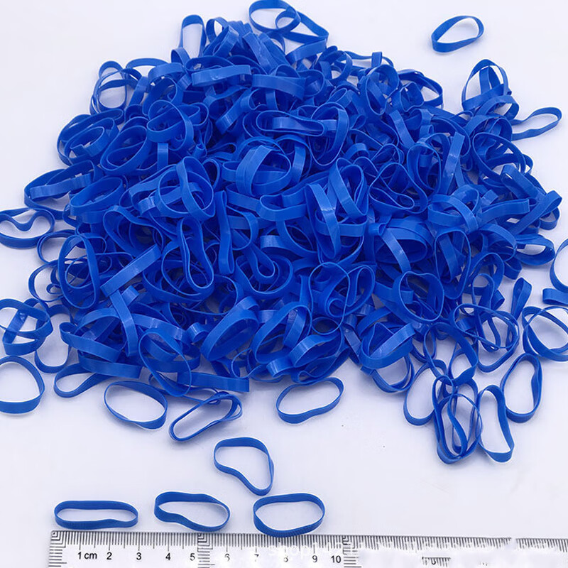 Hasdick HKT-20 TPU rubber band disposable color classification identification rubber band yellow (1 pack) about 500 pieces