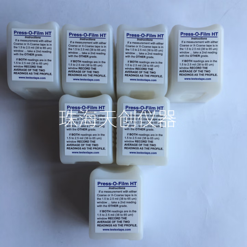 E124-3M roughness thickness gauge E122C-1 rubbing copy tape Testex roughness thickness gauge E124-3M