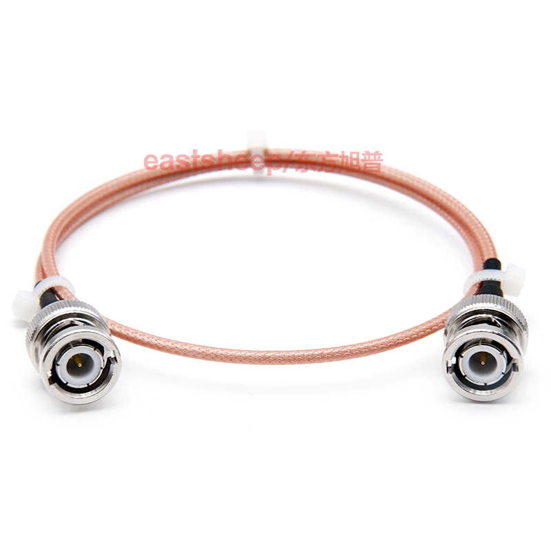 Dongfang Xupu RG316 RF connecting cable BNC-JJ BNC male to BNC male oscilloscope adapter cable 0.35m