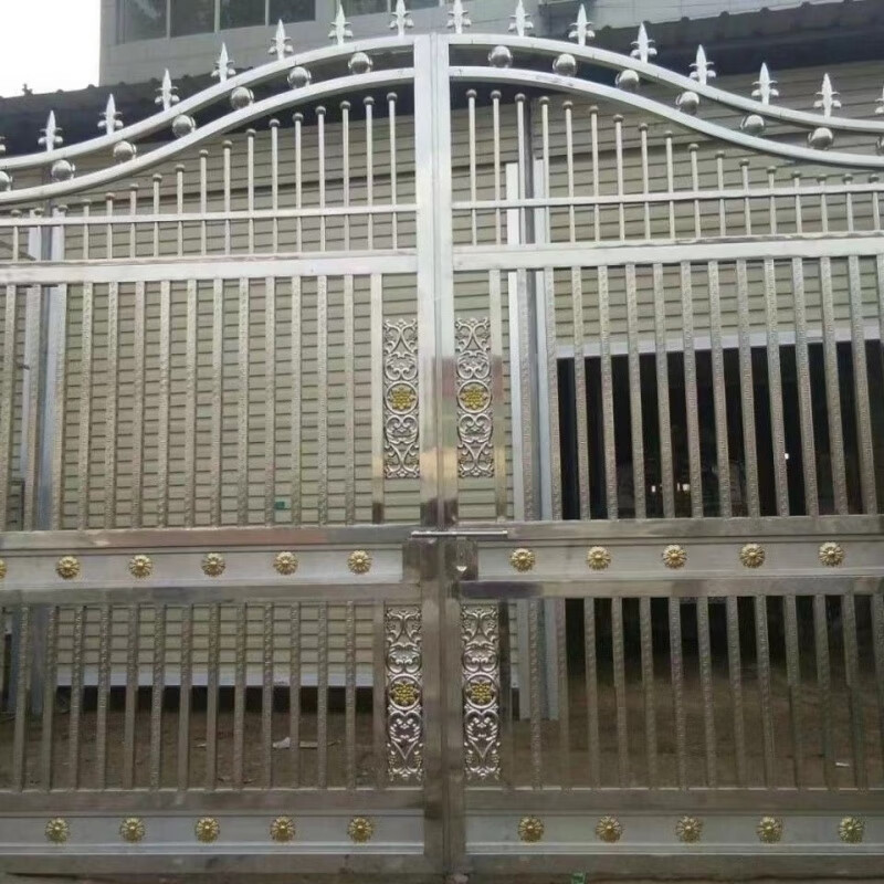 Qinkai 304 stainless steel double-door villa patio door 304 stainless steel double-door villa patio door