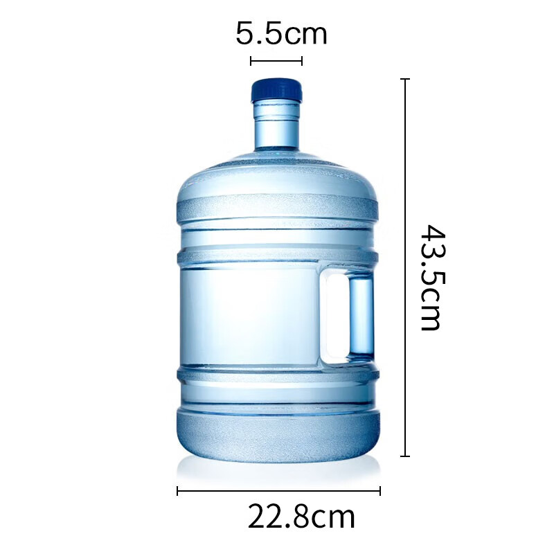 Baijie pure water bucket, food grade PC bottled water bucket, mineral water bucket, drinking machine, tea table bar machine bucket, portable outdoor bucket, large capacity 11.3L