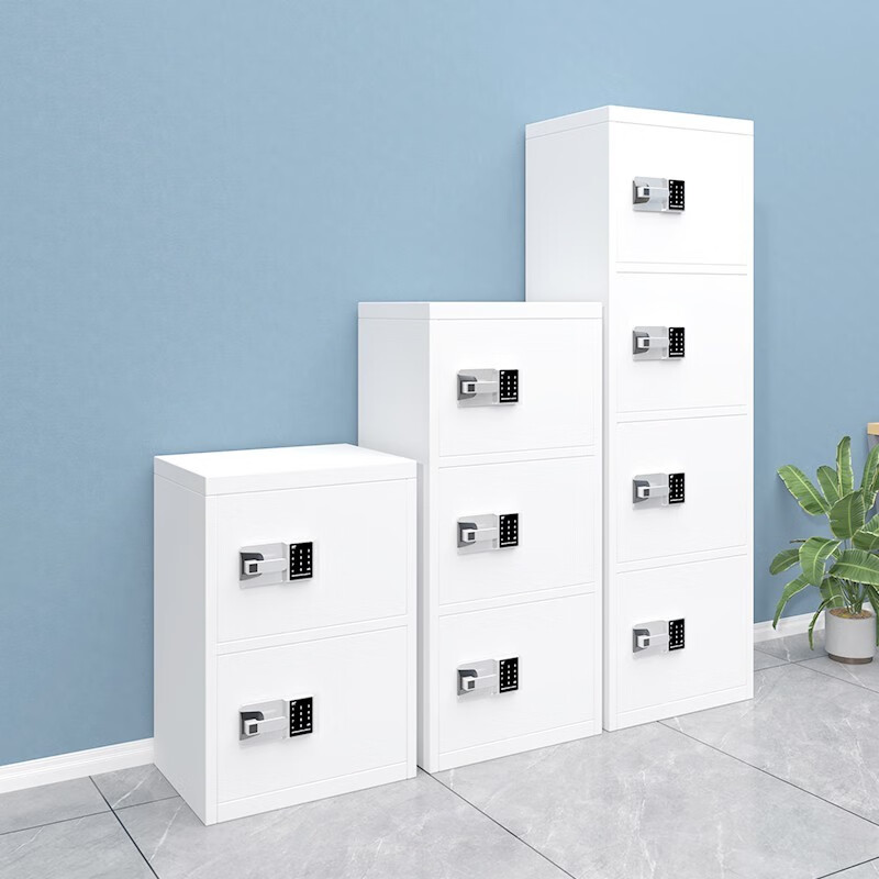Jingku KINKOCCL safe cabinet file cabinet double safe file cabinet smart password lock three doors