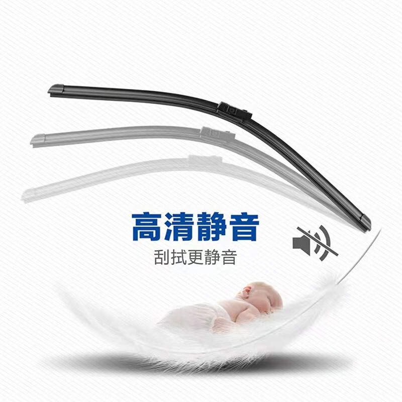 AOLEIJIE Mercedes-Benz GLC Wiper Blade GLC Coupe Original Silent Suitable for Mercedes-Benz GLC300L 20 to 22 Models Front Wiper Pair