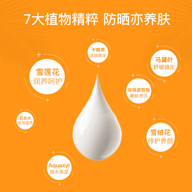 RE CIPERECIPERECIPE RECIPE Crystal Sunscreen Cream for Men and Women Sunscreen Black Sunburn Isolation Skin Care Sunscreen Cream 50ml