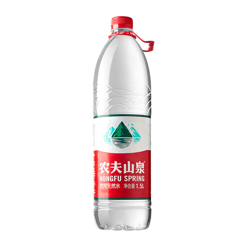 Nongfu Spring Drinking Water Natural Drinking Water 1.5L 1*12 Bottles Full Box Packed with Plastic Film Randomly Delivered