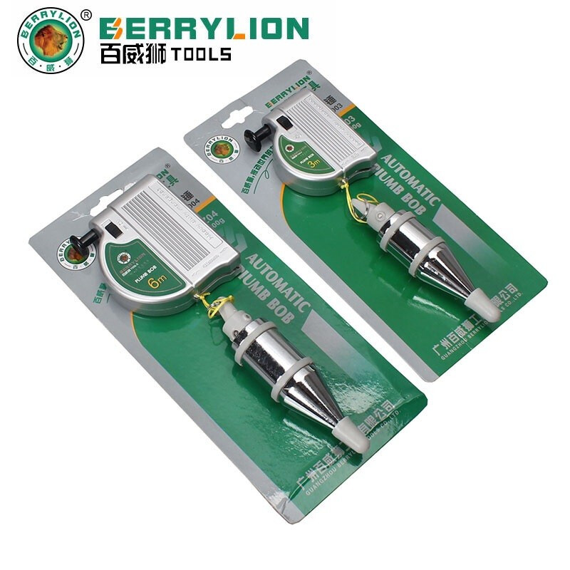 Budweiser Lion magnetic wire pendant, vertical magnetic wire pendant, vertical line hammer, automatic high-precision wire dropper, wire cone, wire cone, automatic coiling ink bucket, powder wire box, wire hammer 6 meters/400g/piece