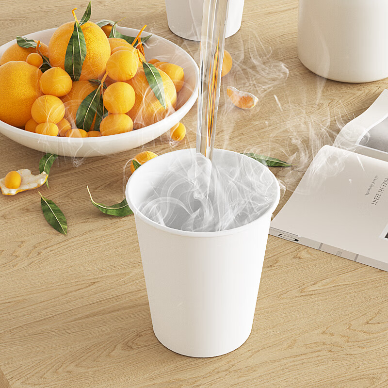 Sodolike Shangdao Disposable Paper Cups 210ml*1000 Thickened Cups Unprinted Water Cups Full Box Home Office