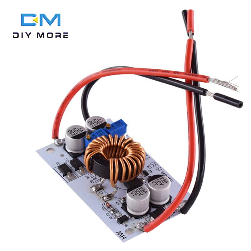 Aluminum substrate 6A10A high power 500W boost power supply module constant voltage and constant current 9V12V to 24V36V boost board 6A 250W boost constant current module