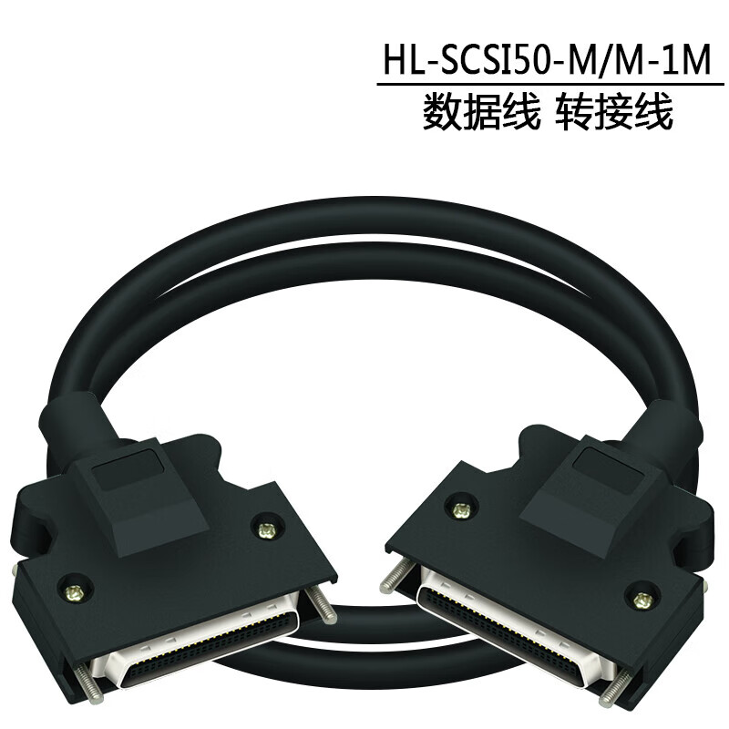 ASD-A2 AB series servo drive CN1 terminal block ASD-BM-50A terminal block SCSI50 two-layer green terminal block + 0.75 meter wire