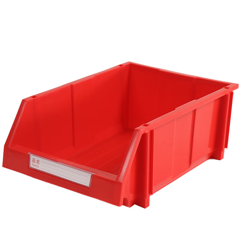 Wenstan WST014 parts box plastic combined parts box material box warehouse storage box screw box tool box oblique mouth red 180*120*80mm 1 piece