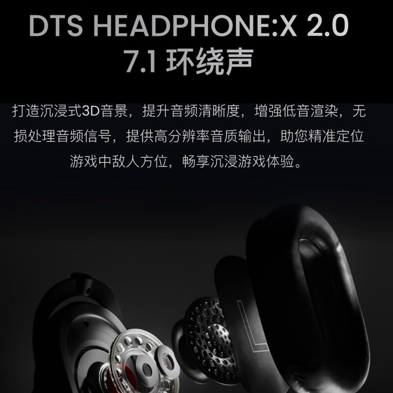 Logitech (G) PROX2 generation lightspeed wireless Bluetooth three-mode gaming headset 7.1 surround sound GPW2 generation fps listening and positioning headset white - adapted to Delta Action