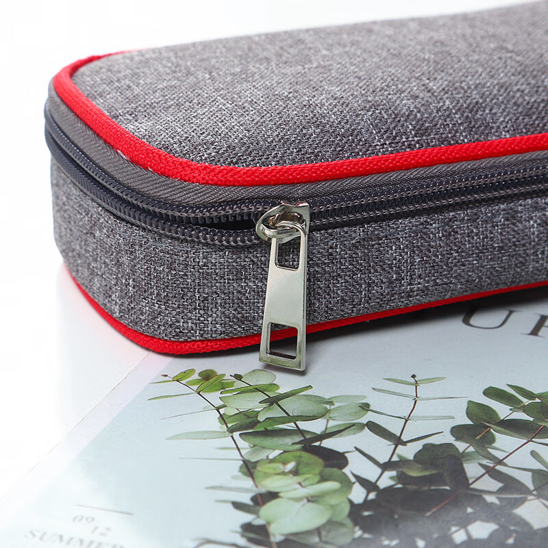 Aishangyou Insulin Refrigerator Box Portable 2-8°C Drug Refrigeration Bag Breast Milk Cooling Insulated Bag Interferon Insulated Box 2-8°C Storage Coffee Color + 2 Ice Bars