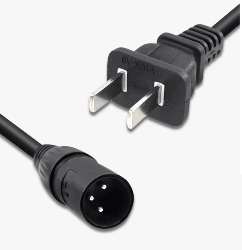 Haojie Electronics LA48V10-13 power adapter 54.6V2.0A lithium battery charger 48V battery cable