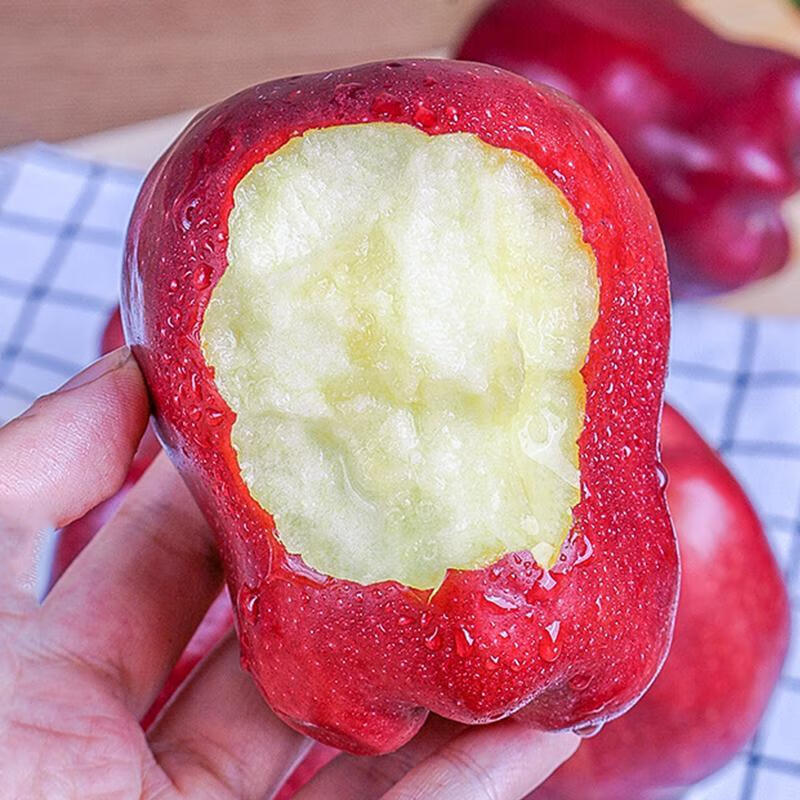 Mu Xiaoqi Fruits and Vegetables Gansu Tianshui Huaniu Noodles Apples Next Day Delivery to Multiple Places Snake Fruit Gift Box New Year’s Gift Box SS+ Grade Rare Fruit King (Single Fruit Approximately 80mm+) 10 Jin Pack Family Party-Best Deal Net 8 Jin