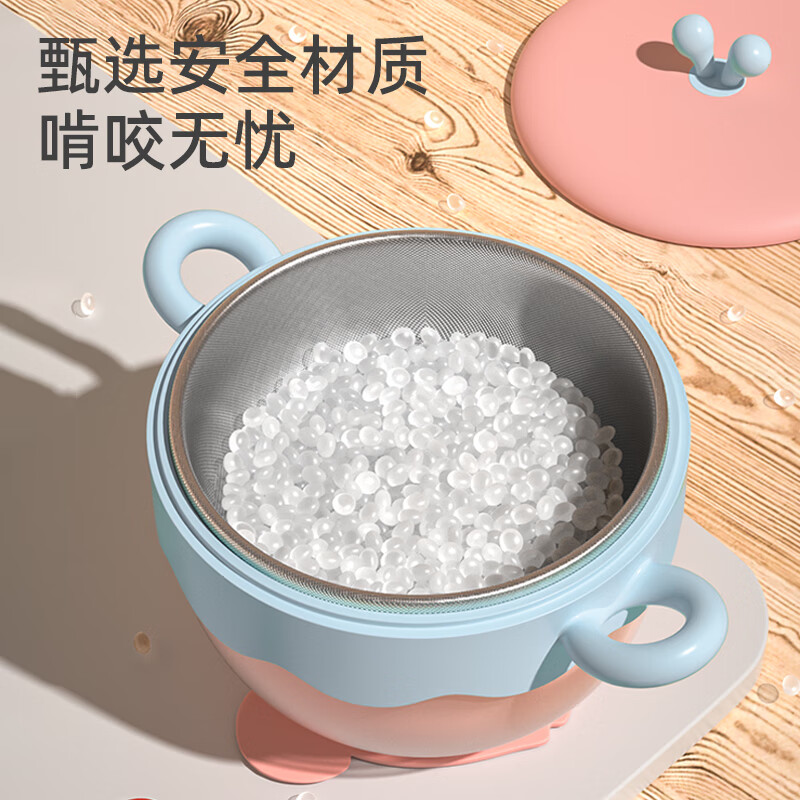COOKSS children's tableware baby food bowl baby bowl newborn water-filled thermal bowl removable